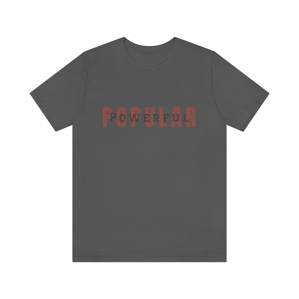 Popular/Powerful Logo Jersey Short Sleeve Tee