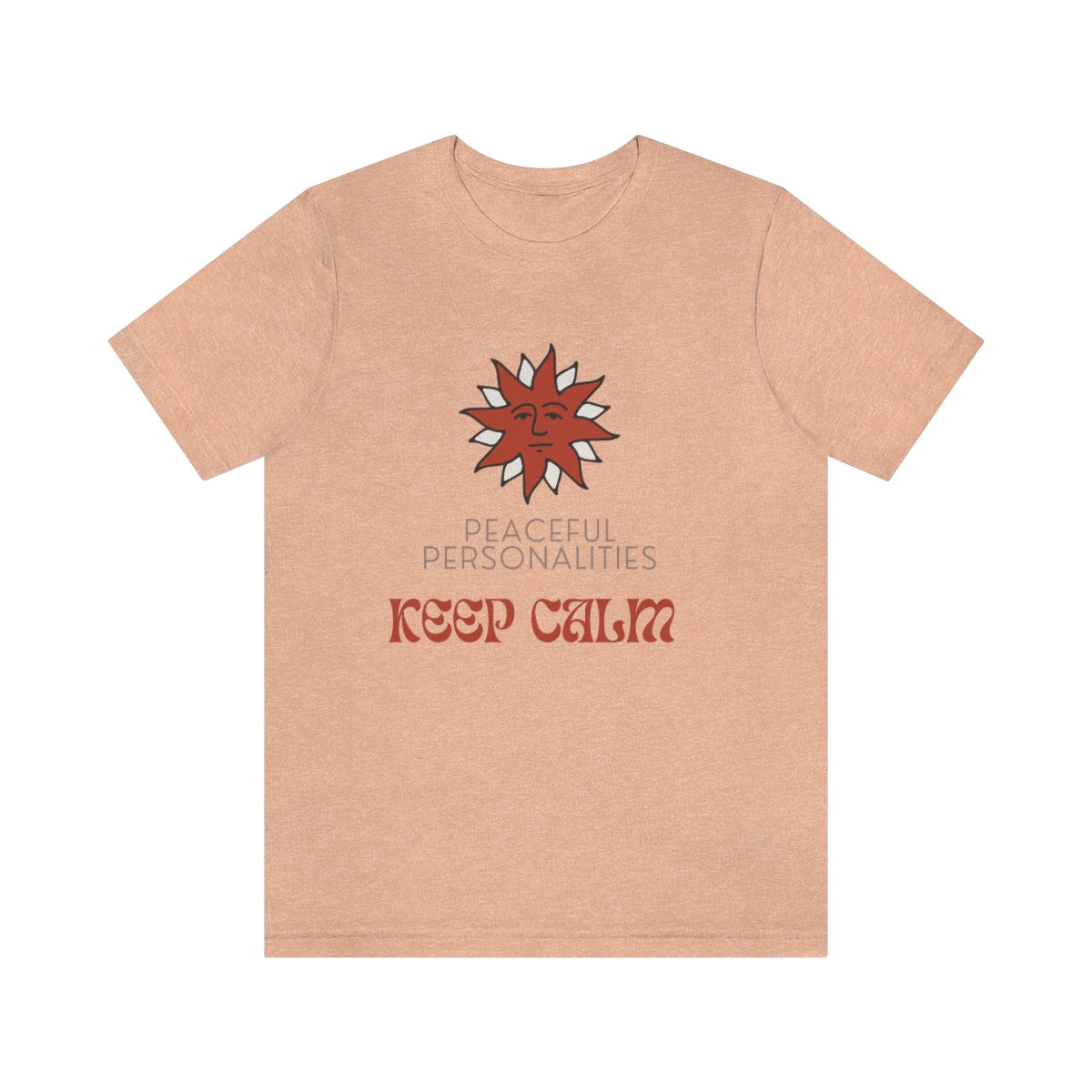 Keep Calm Jersey Short Sleeve Tee