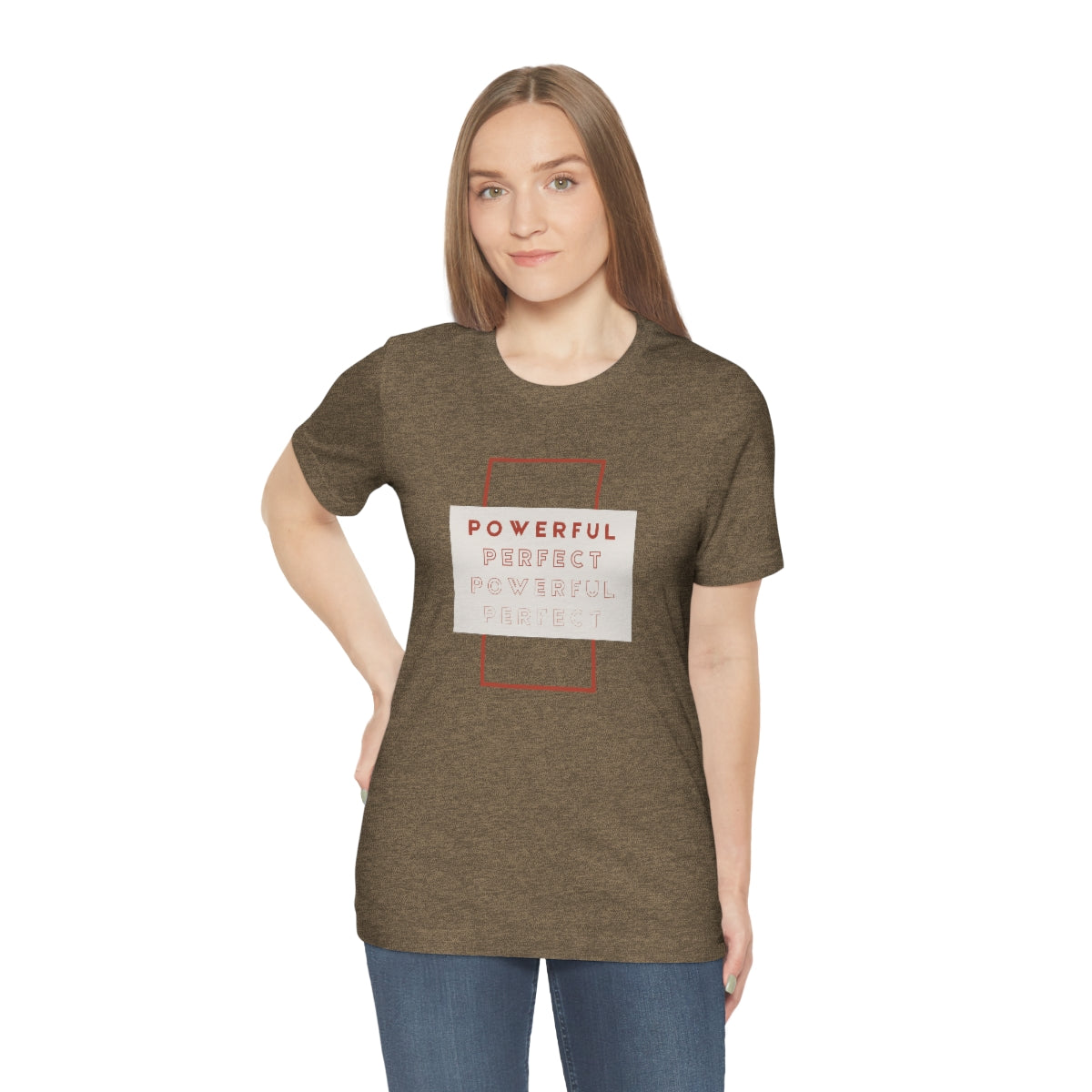 Powerful/Perfect Jersey Short Sleeve Tee