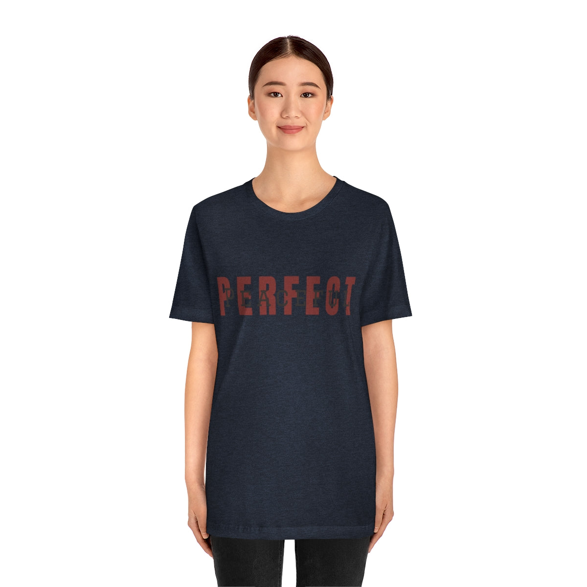 Perfect/Peaceful Logo Jersey Short Sleeve Tee