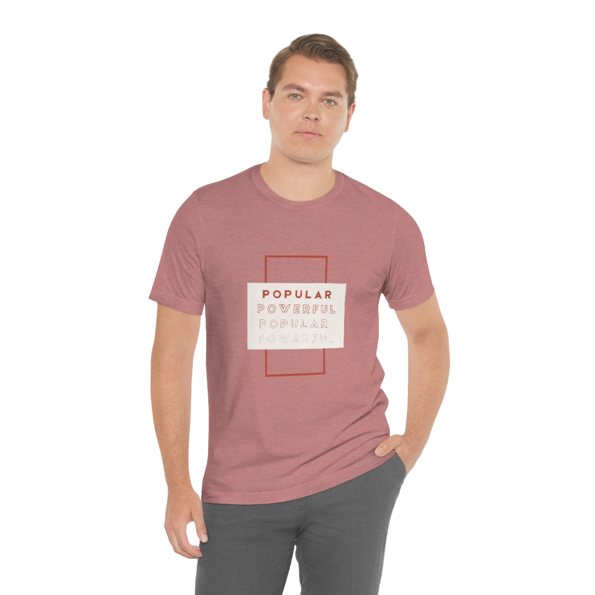 Popular/Powerful Jersey Short Sleeve Tee