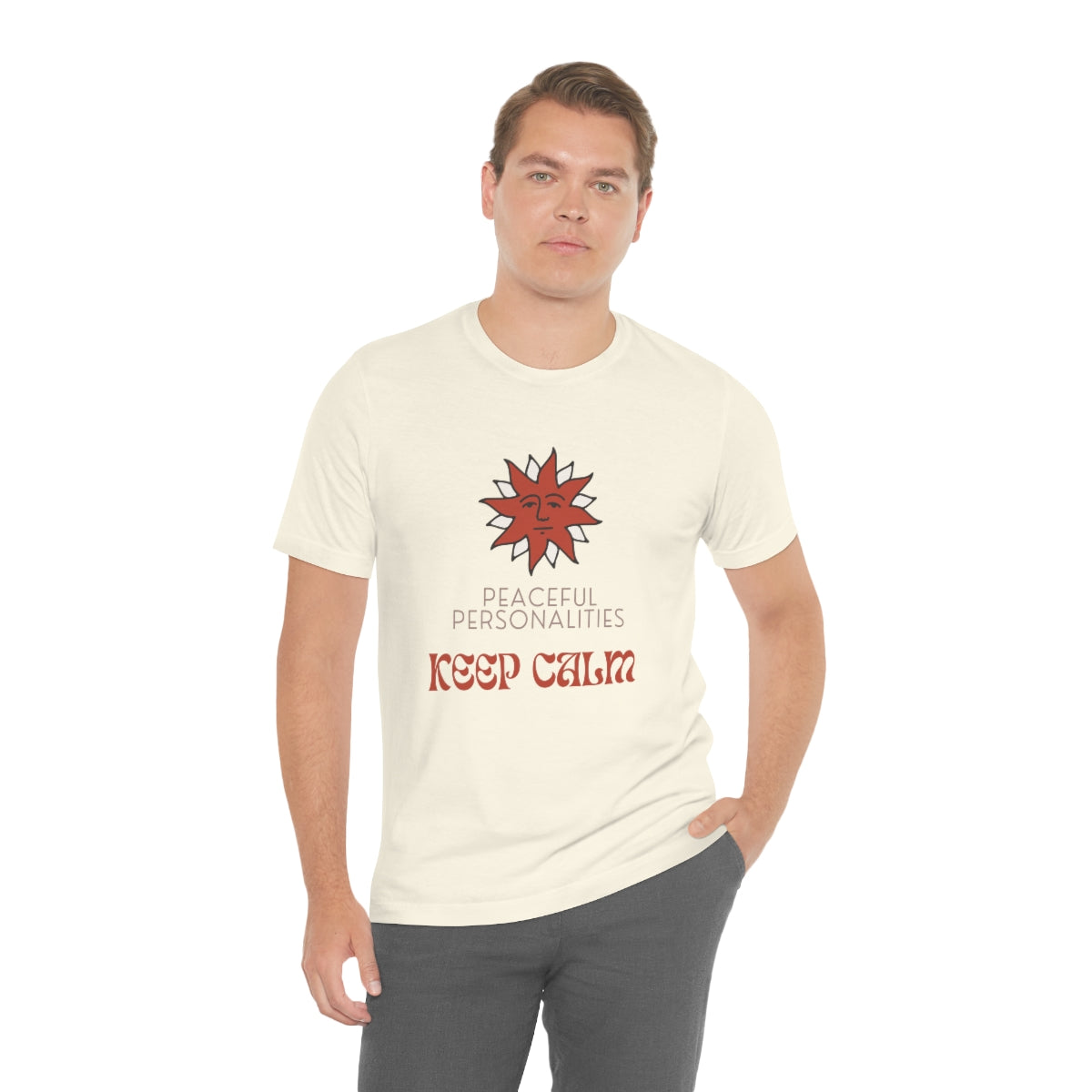 Keep Calm Jersey Short Sleeve Tee