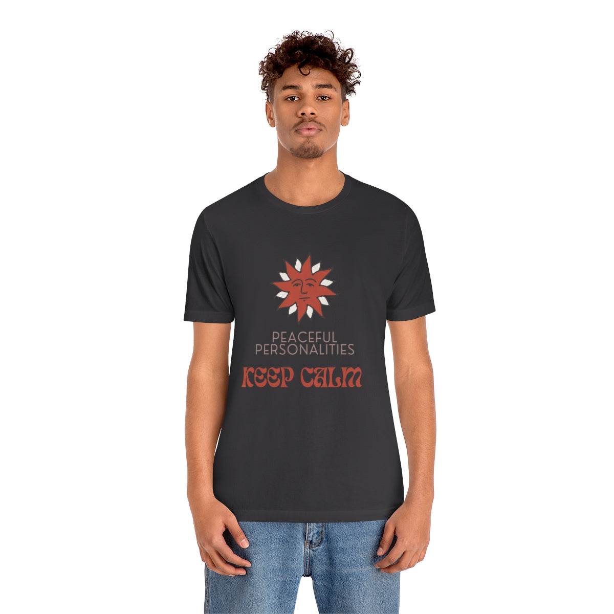 Keep Calm Jersey Short Sleeve Tee