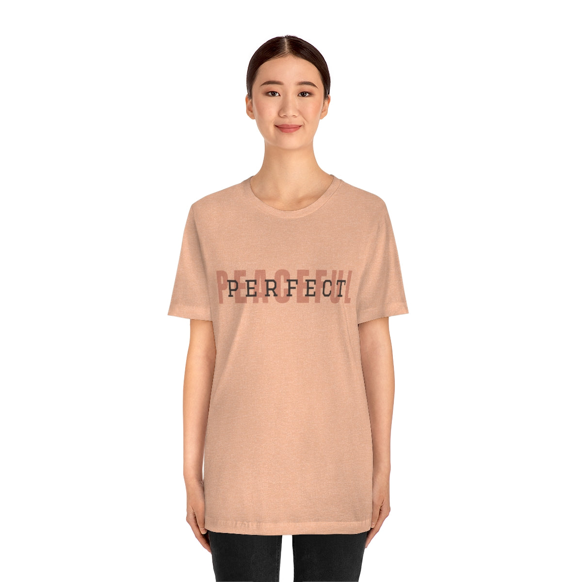 Peaceful/Perfect Logo T-shirt
