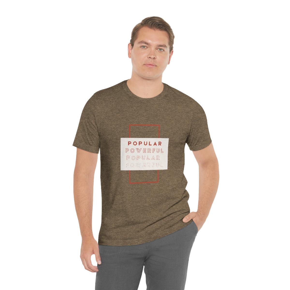 Popular/Powerful Jersey Short Sleeve Tee