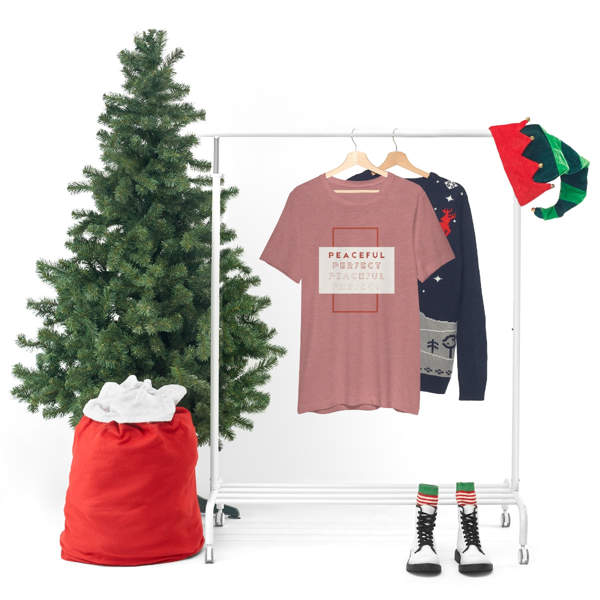 Peaceful/Perfect Jersey Short Sleeve Tee