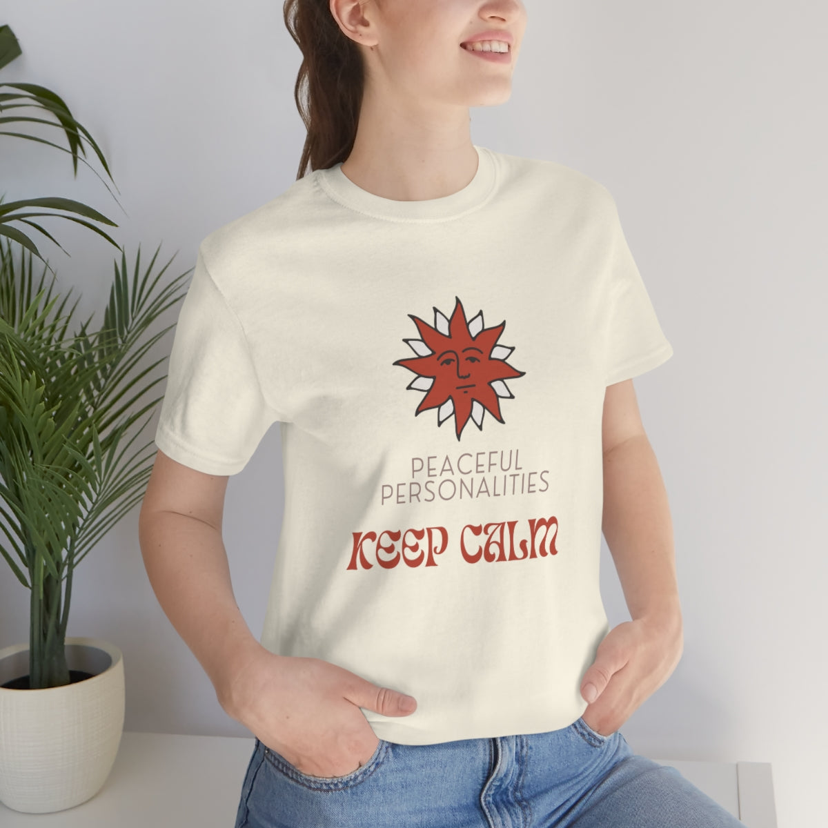Keep Calm Jersey Short Sleeve Tee