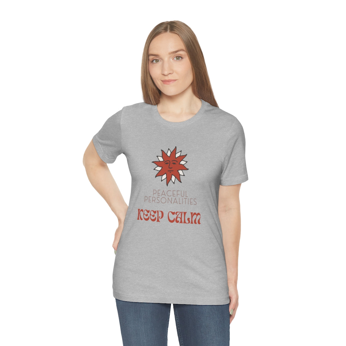 Keep Calm Jersey Short Sleeve Tee