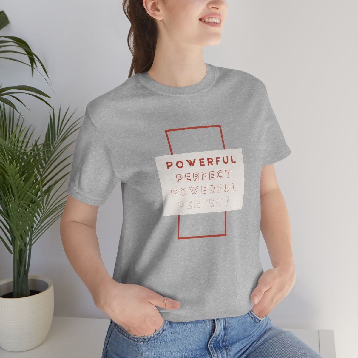 Powerful/Perfect Jersey Short Sleeve Tee