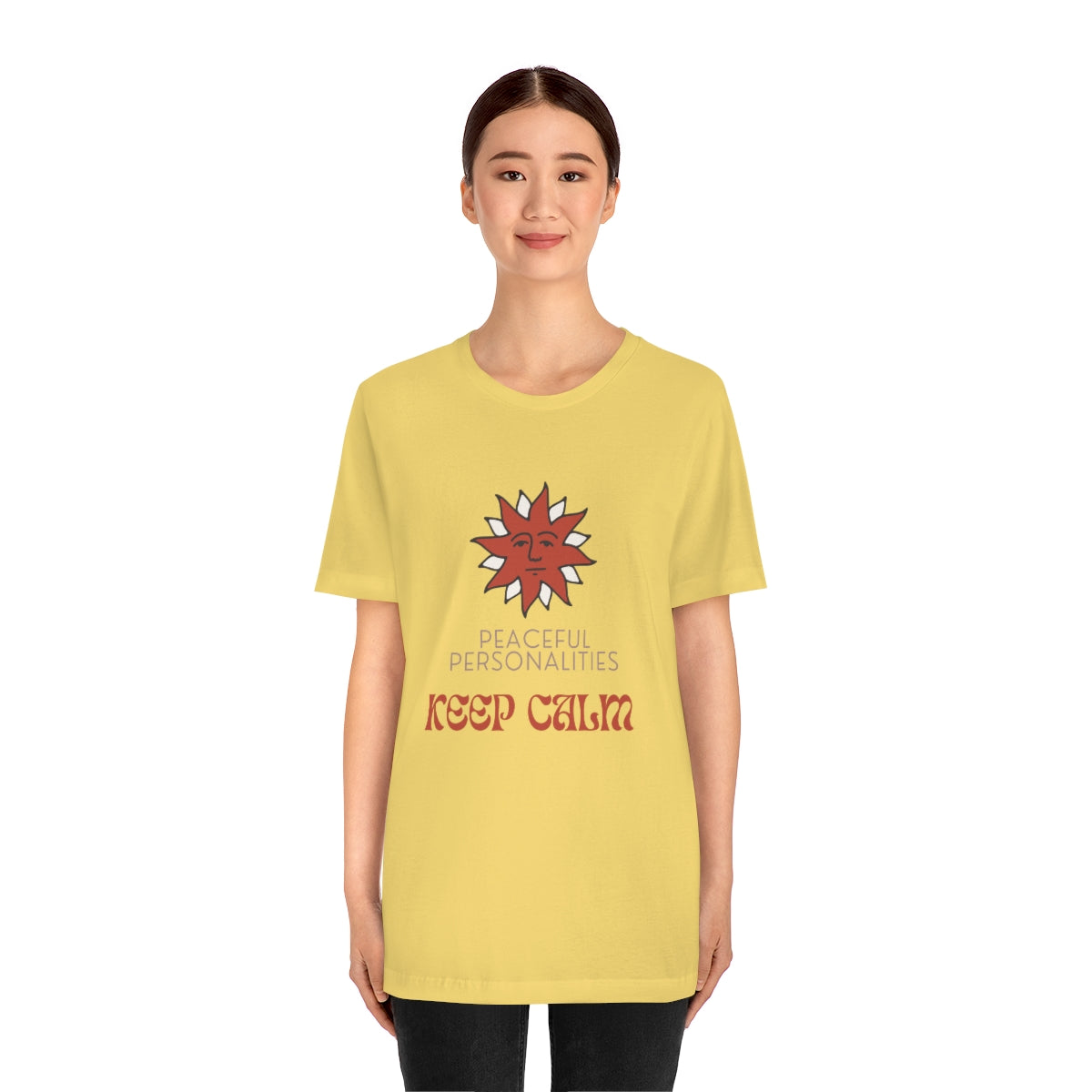 Keep Calm Jersey Short Sleeve Tee