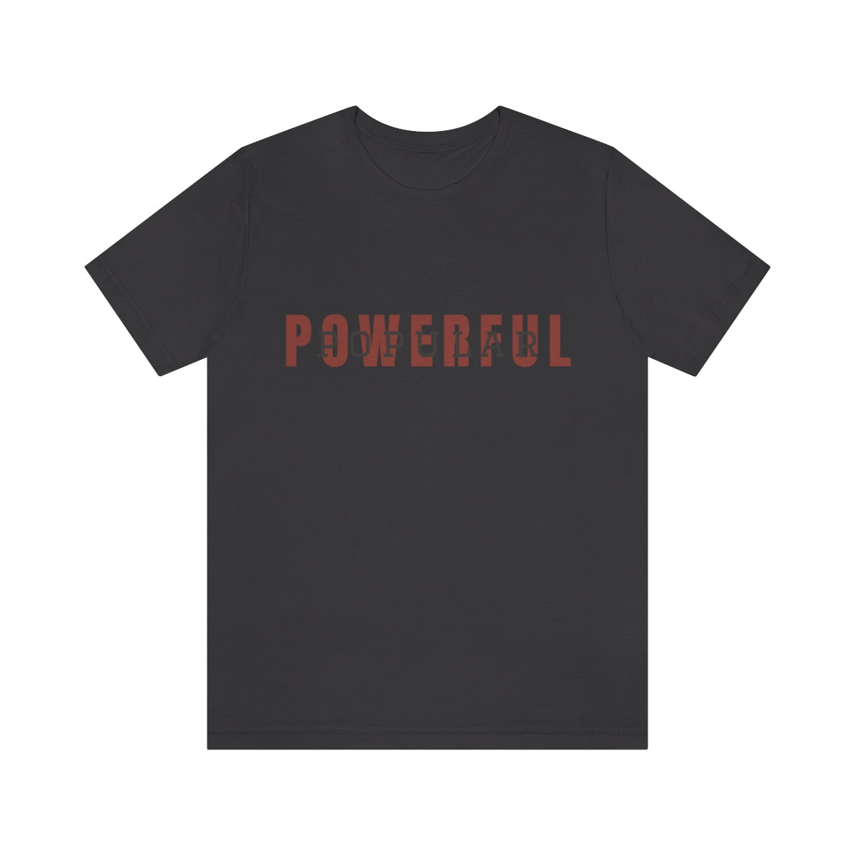 Powerful/Popular Logo Jersey Short Sleeve Tee