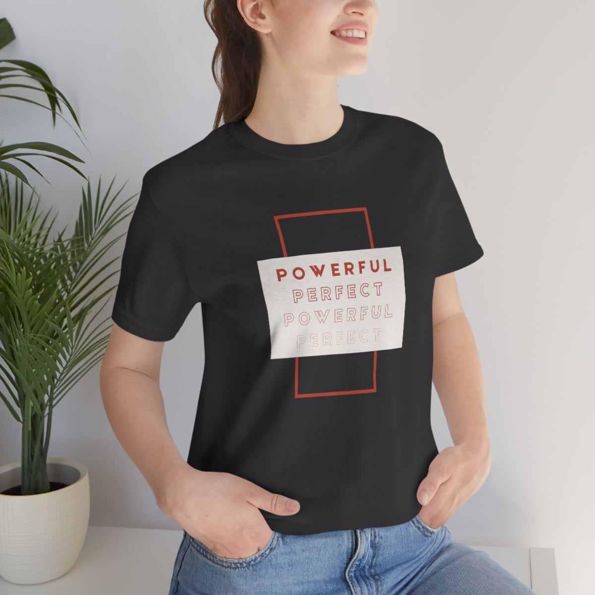 Powerful/Perfect Jersey Short Sleeve Tee
