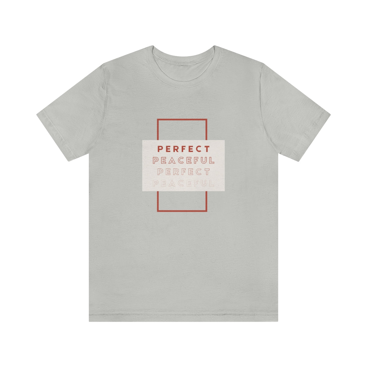 Perfect/Peaceful Jersey Short Sleeve Tee