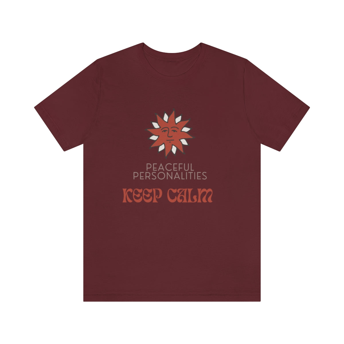 Keep Calm Jersey Short Sleeve Tee