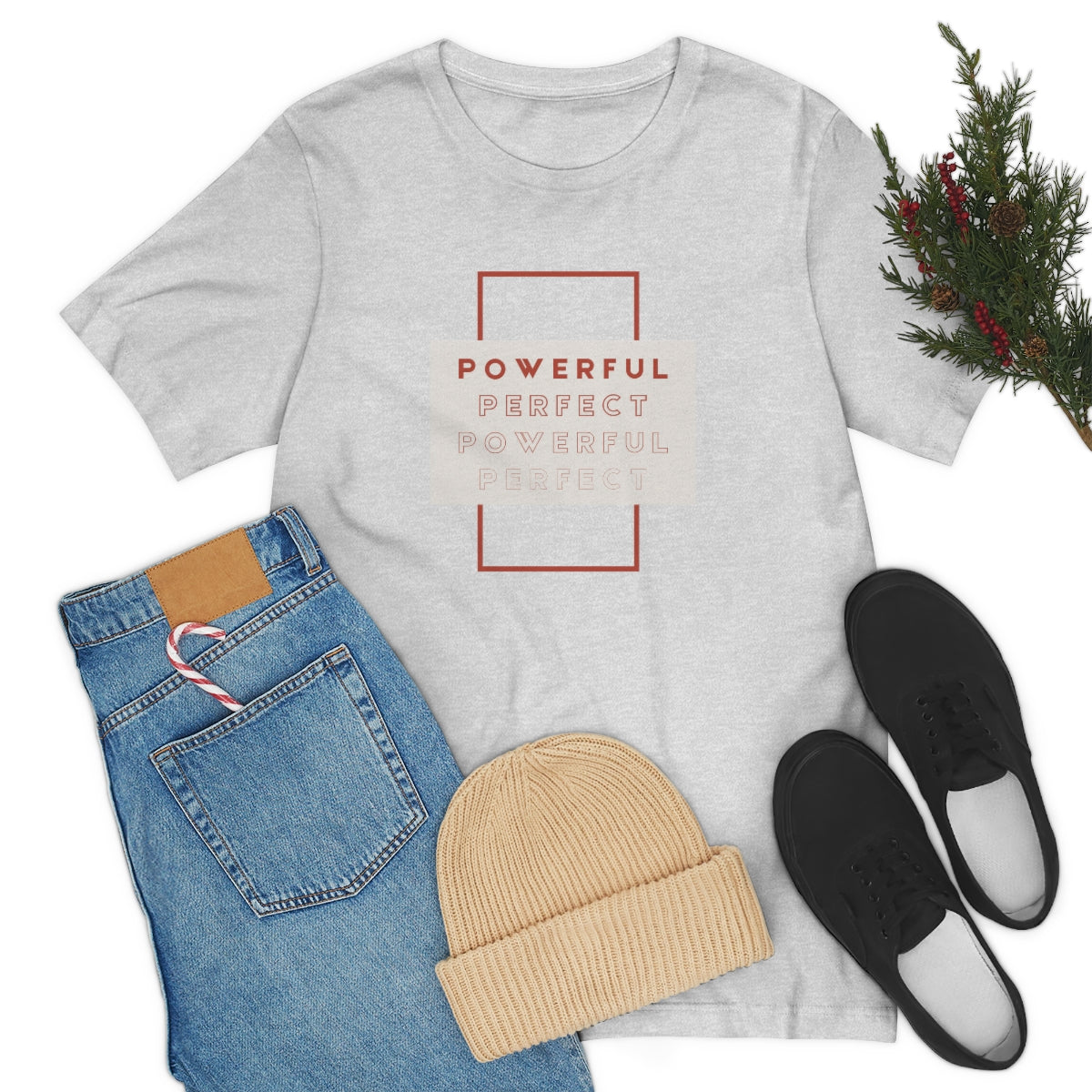 Powerful/Perfect Jersey Short Sleeve Tee