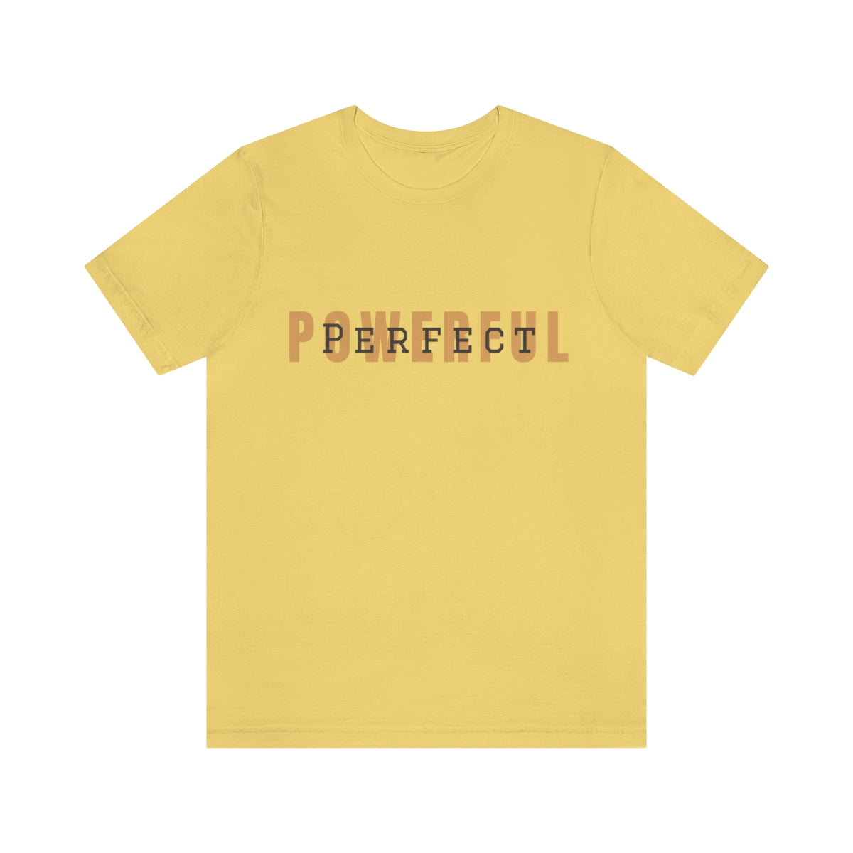 Powerful/Perfect Logo Jersey Short Sleeve Tee