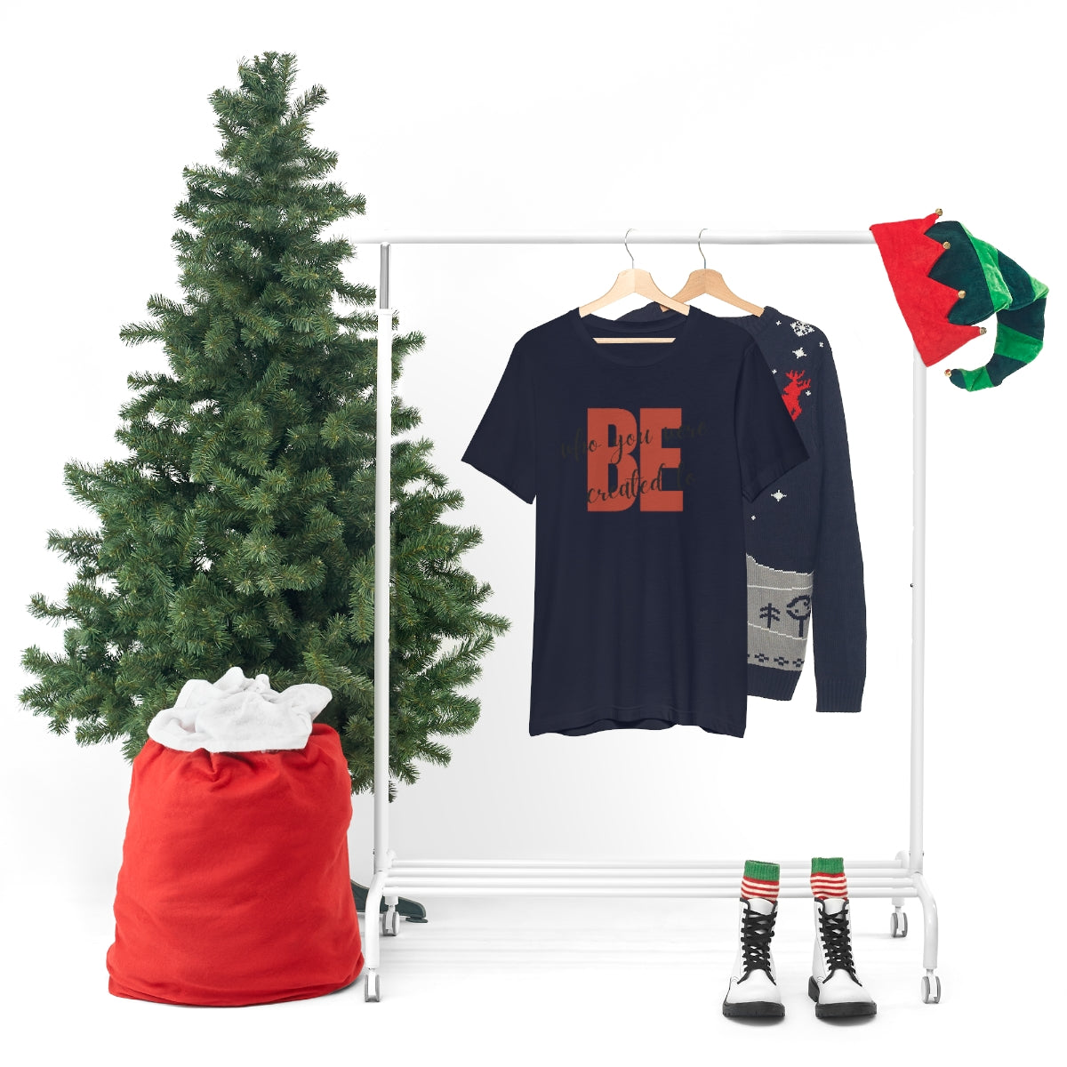 Be Who You Were Created To Be Jersey Short Sleeve Tee