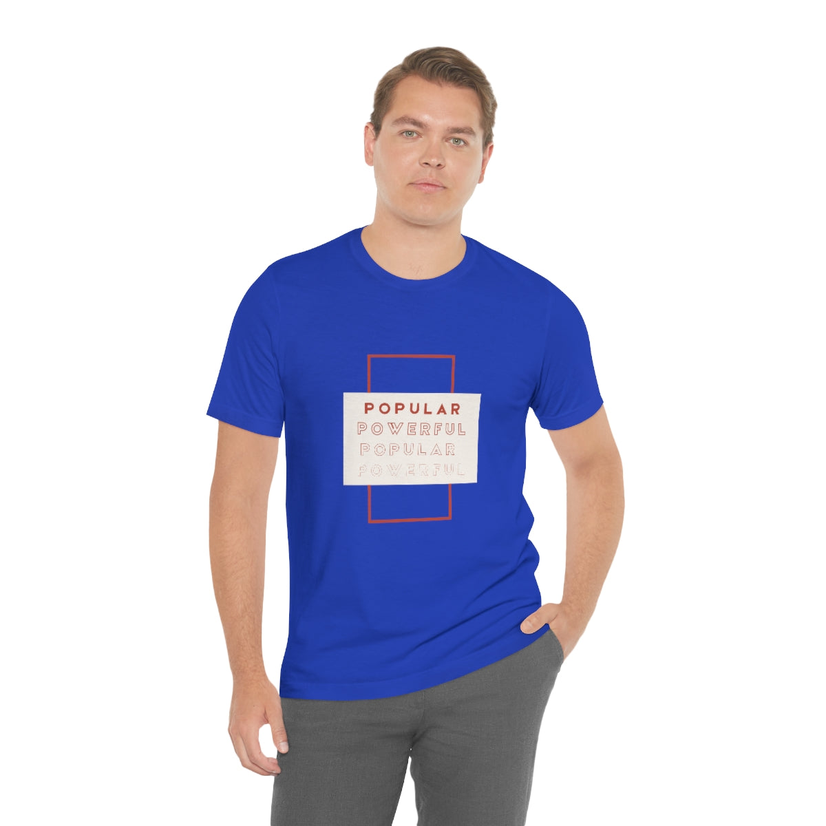 Popular/Powerful Jersey Short Sleeve Tee