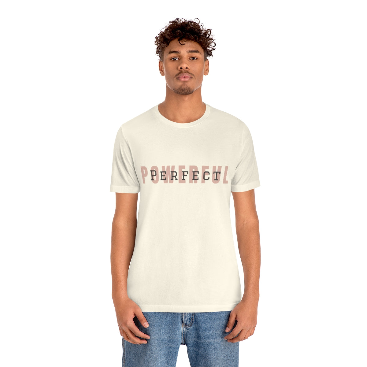 Powerful/Perfect Logo Jersey Short Sleeve Tee