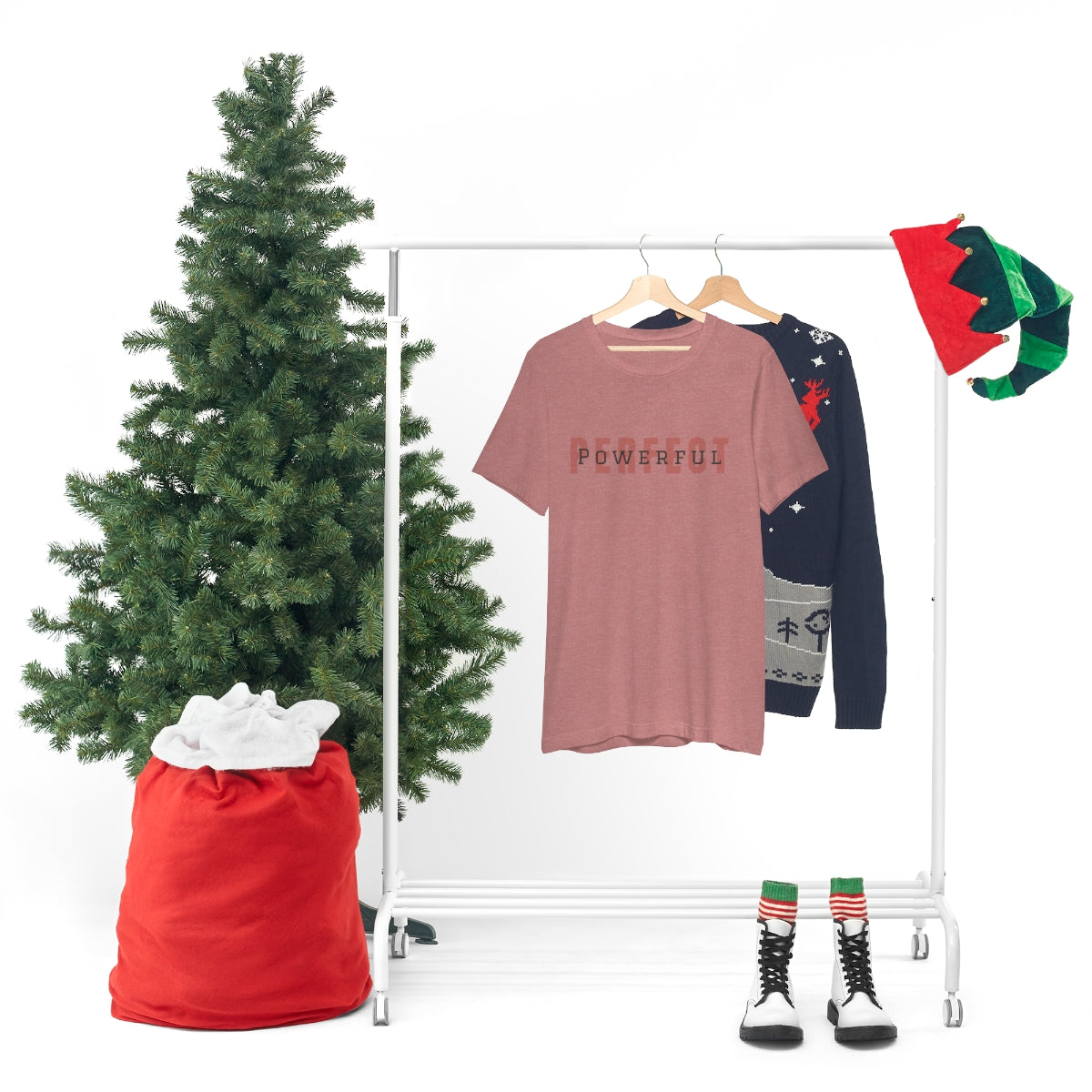 Perfect/Powerful Logo Jersey Short Sleeve Tee