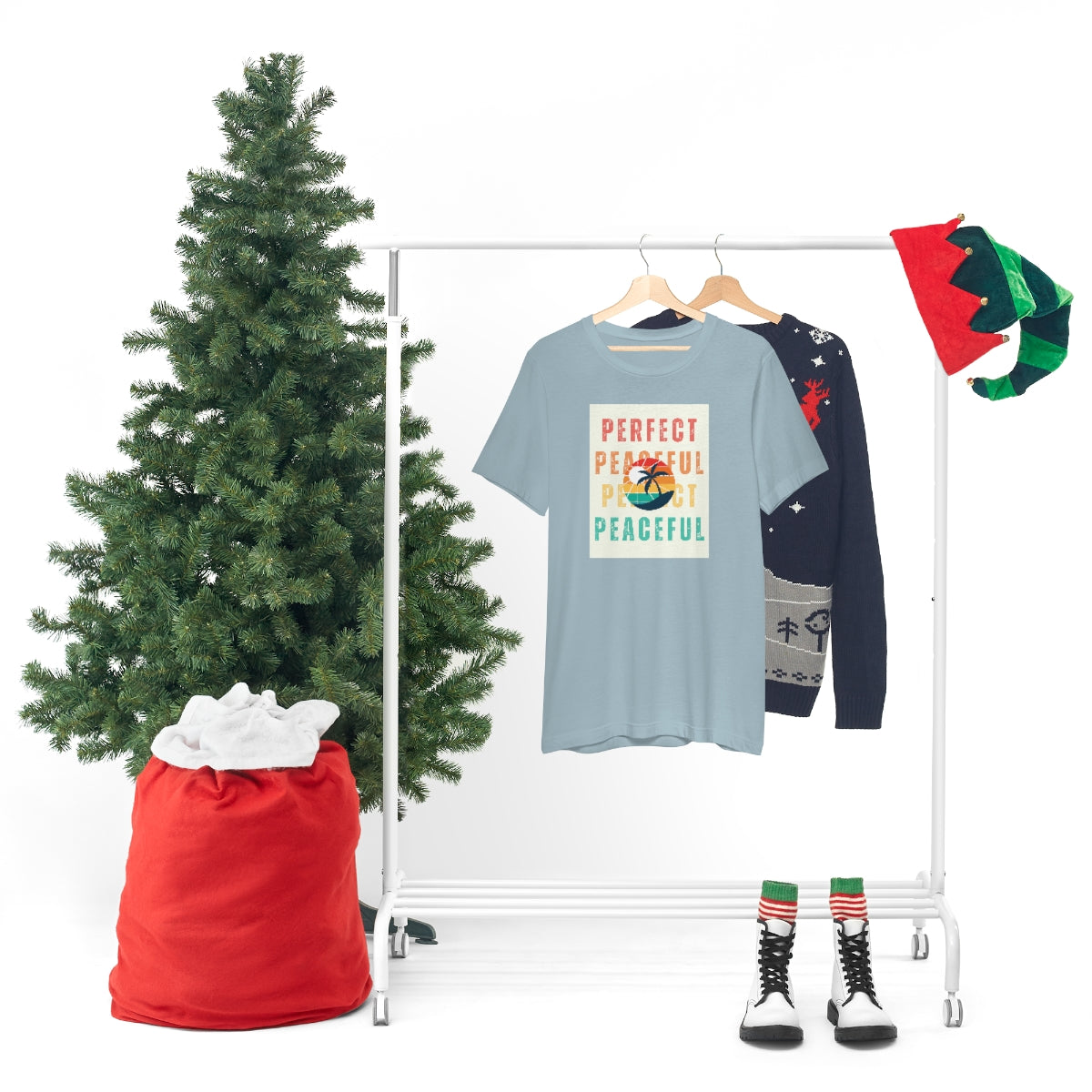 Perfect/Peaceful Unisex Jersey Short Sleeve Tee