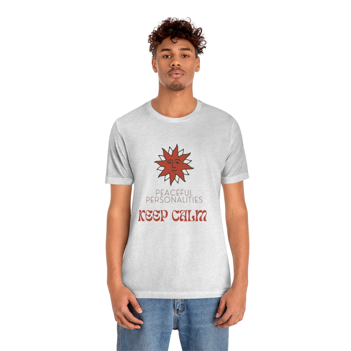 Keep Calm Jersey Short Sleeve Tee
