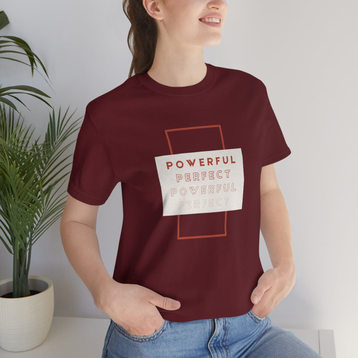 Powerful/Perfect Jersey Short Sleeve Tee