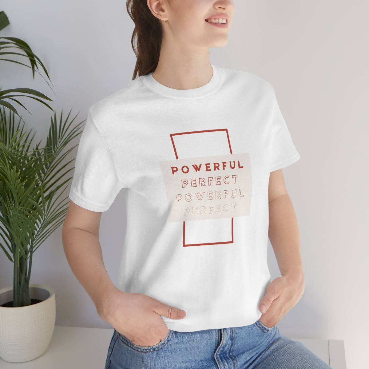 Powerful/Perfect Jersey Short Sleeve Tee