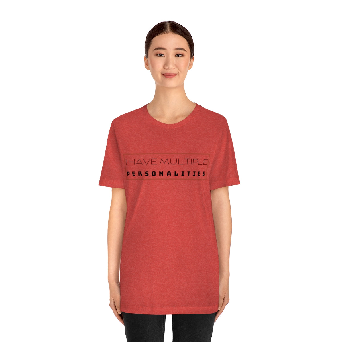 Multiple Personalities Unisex Jersey Short Sleeve Tee