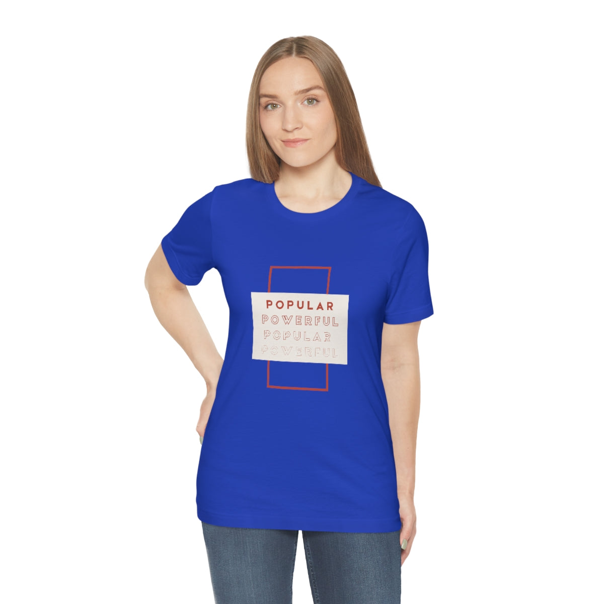 Popular/Powerful Jersey Short Sleeve Tee