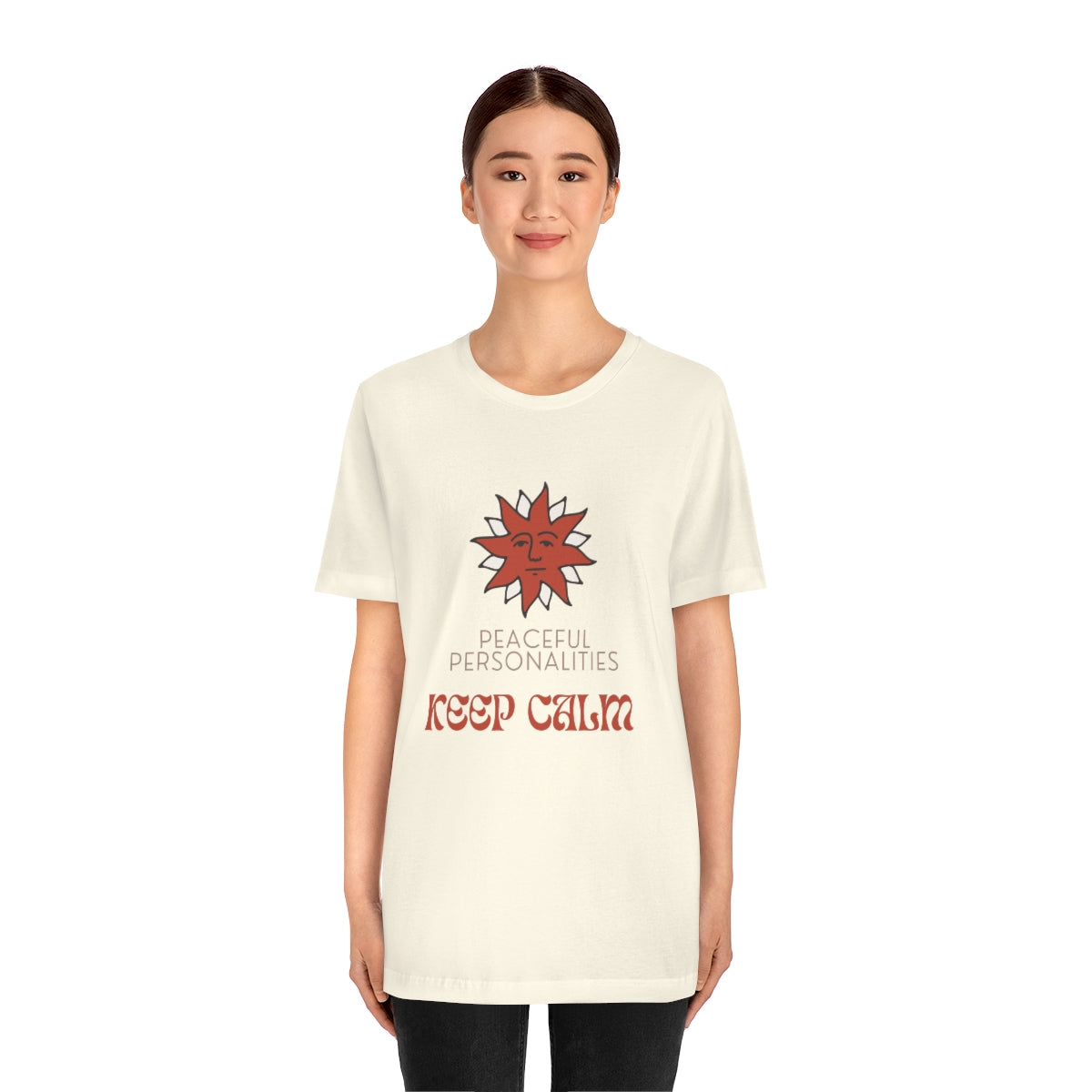 Keep Calm Jersey Short Sleeve Tee