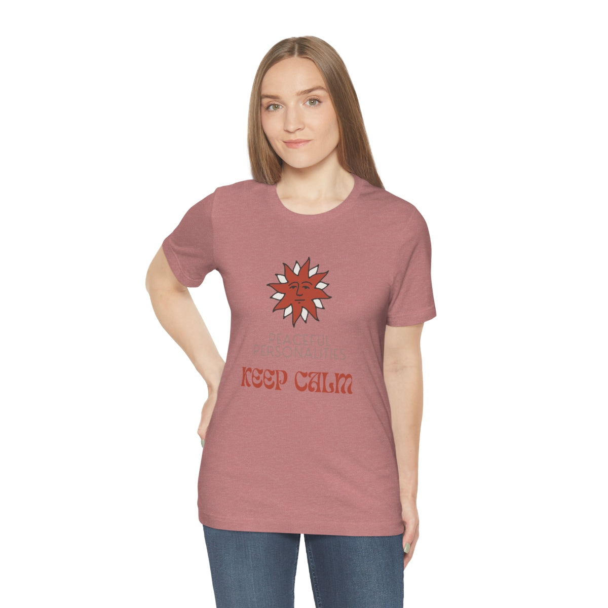 Keep Calm Jersey Short Sleeve Tee