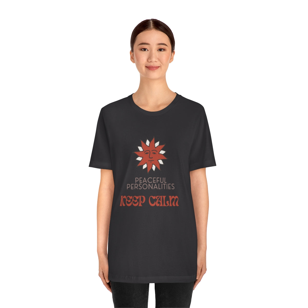 Keep Calm Jersey Short Sleeve Tee
