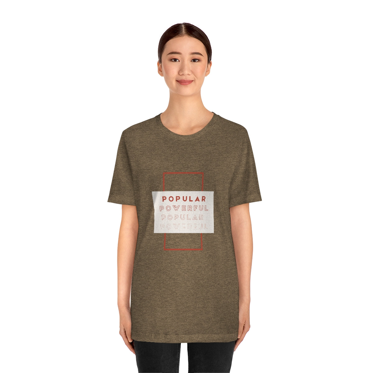 Popular/Powerful Jersey Short Sleeve Tee