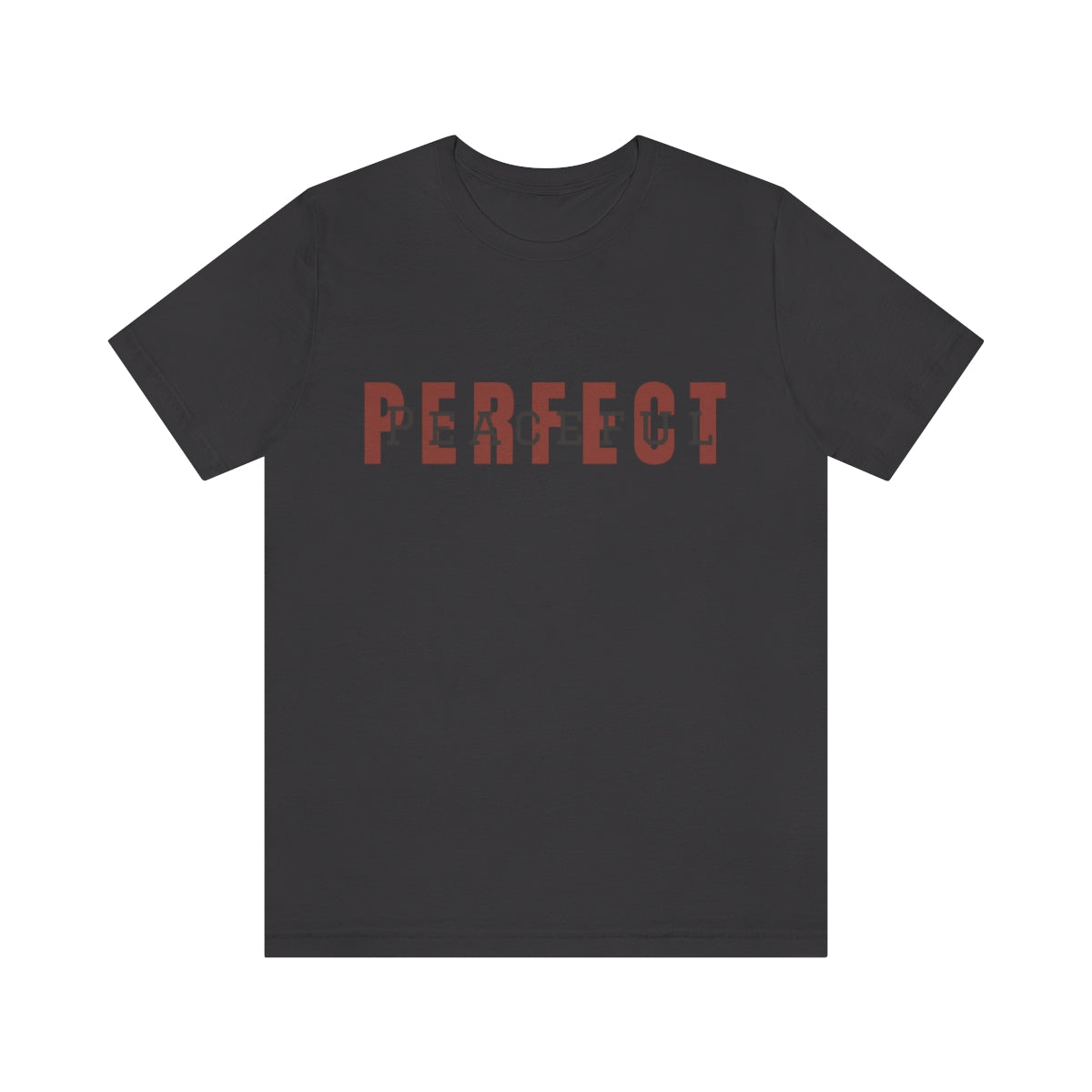 Perfect/Peaceful Logo Jersey Short Sleeve Tee