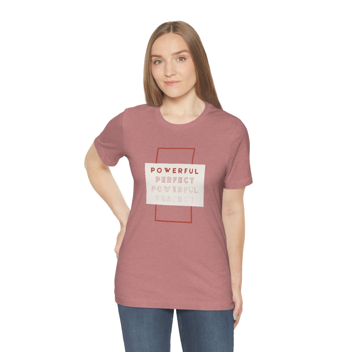 Powerful/Perfect Jersey Short Sleeve Tee