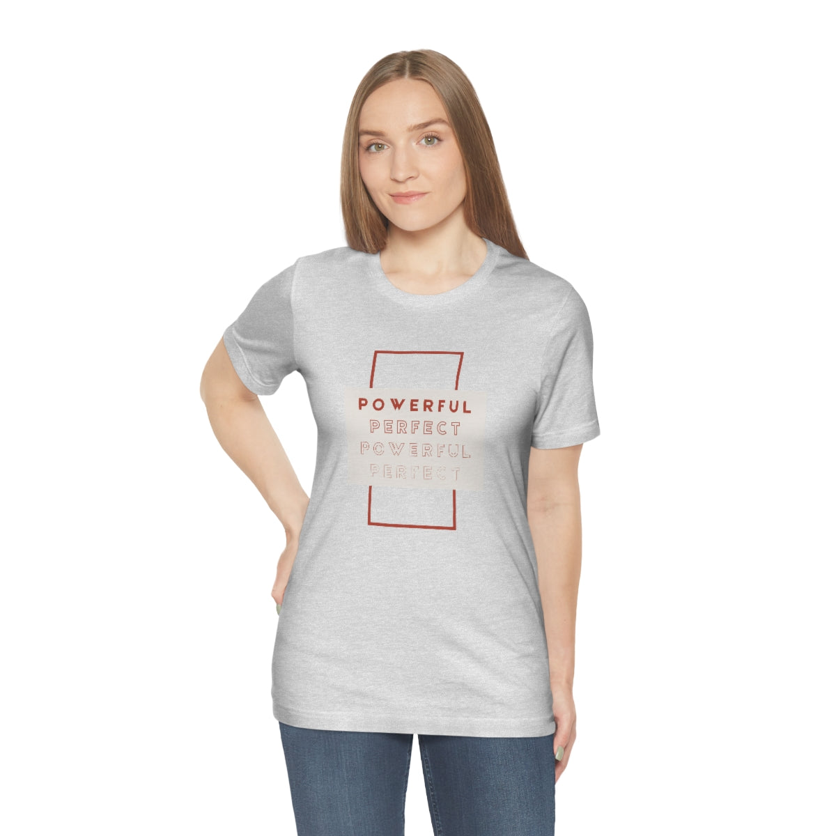 Powerful/Perfect Jersey Short Sleeve Tee