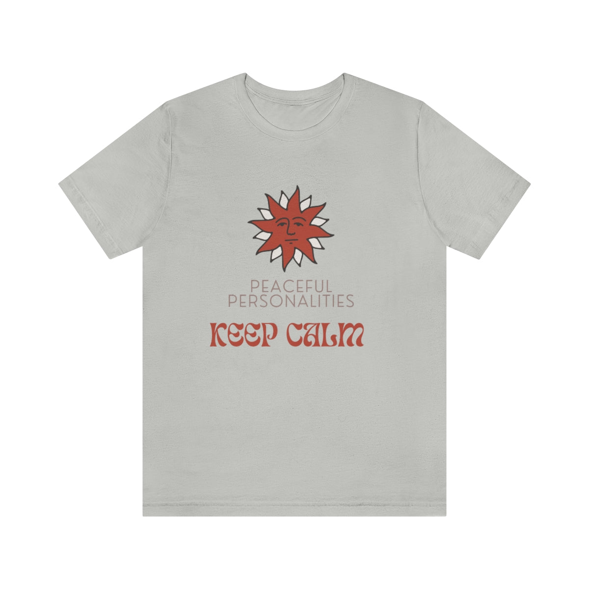 Keep Calm Jersey Short Sleeve Tee