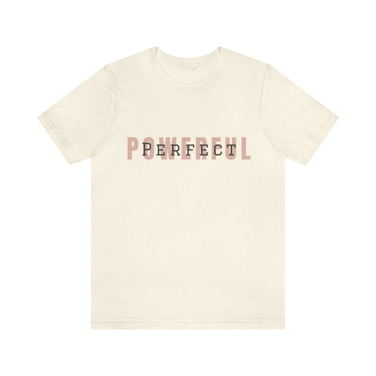 Powerful/Perfect Logo Jersey Short Sleeve Tee