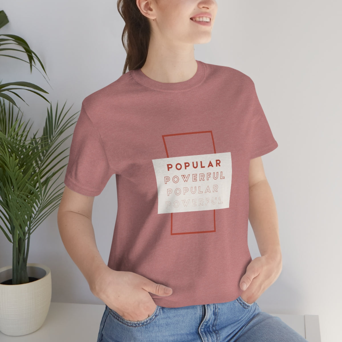 Popular/Powerful Jersey Short Sleeve Tee