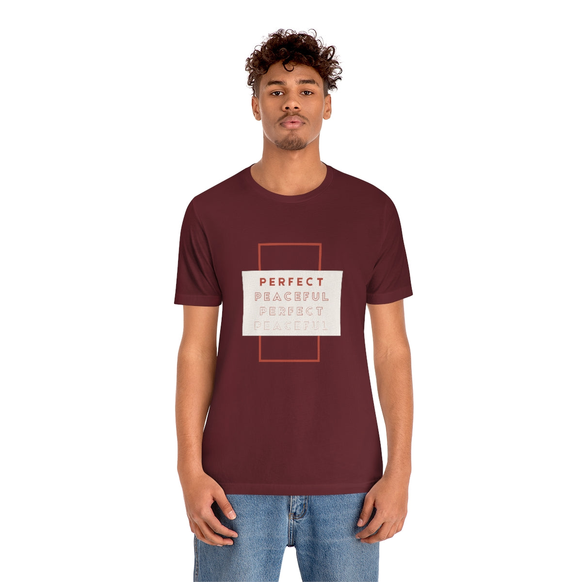 Perfect/Peaceful Jersey Short Sleeve Tee