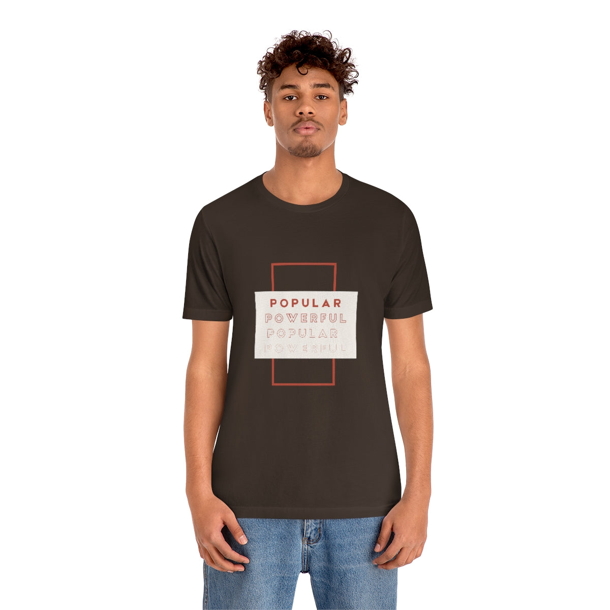 Popular/Powerful Jersey Short Sleeve Tee