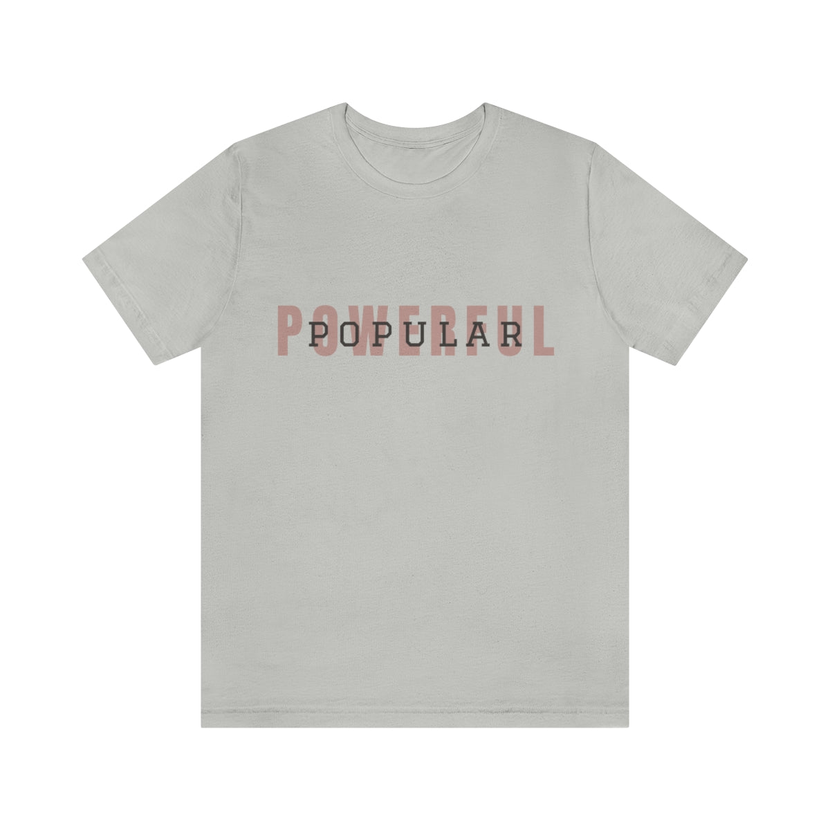 Powerful/Popular Logo Jersey Short Sleeve Tee