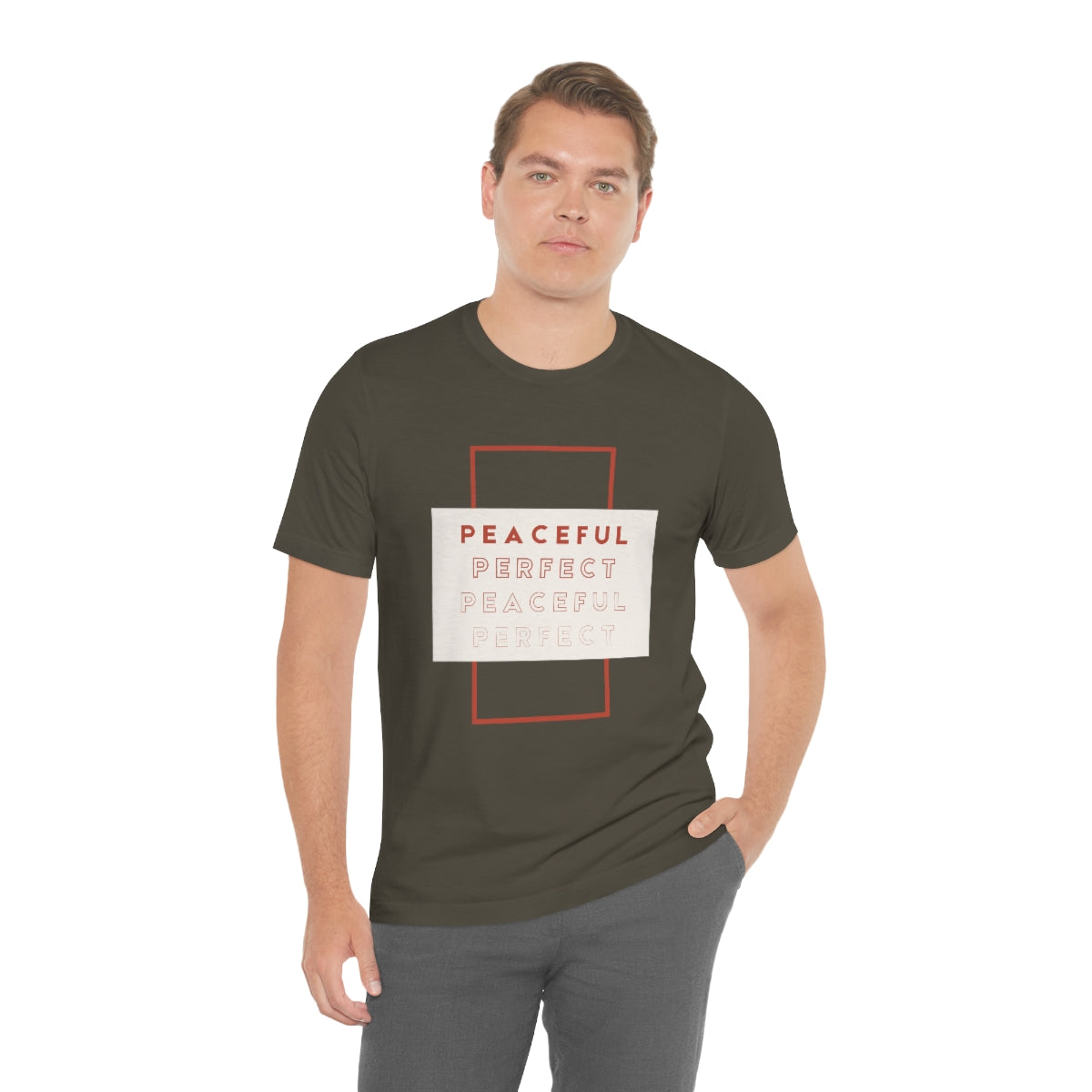 Peaceful/Perfect Jersey Short Sleeve Tee