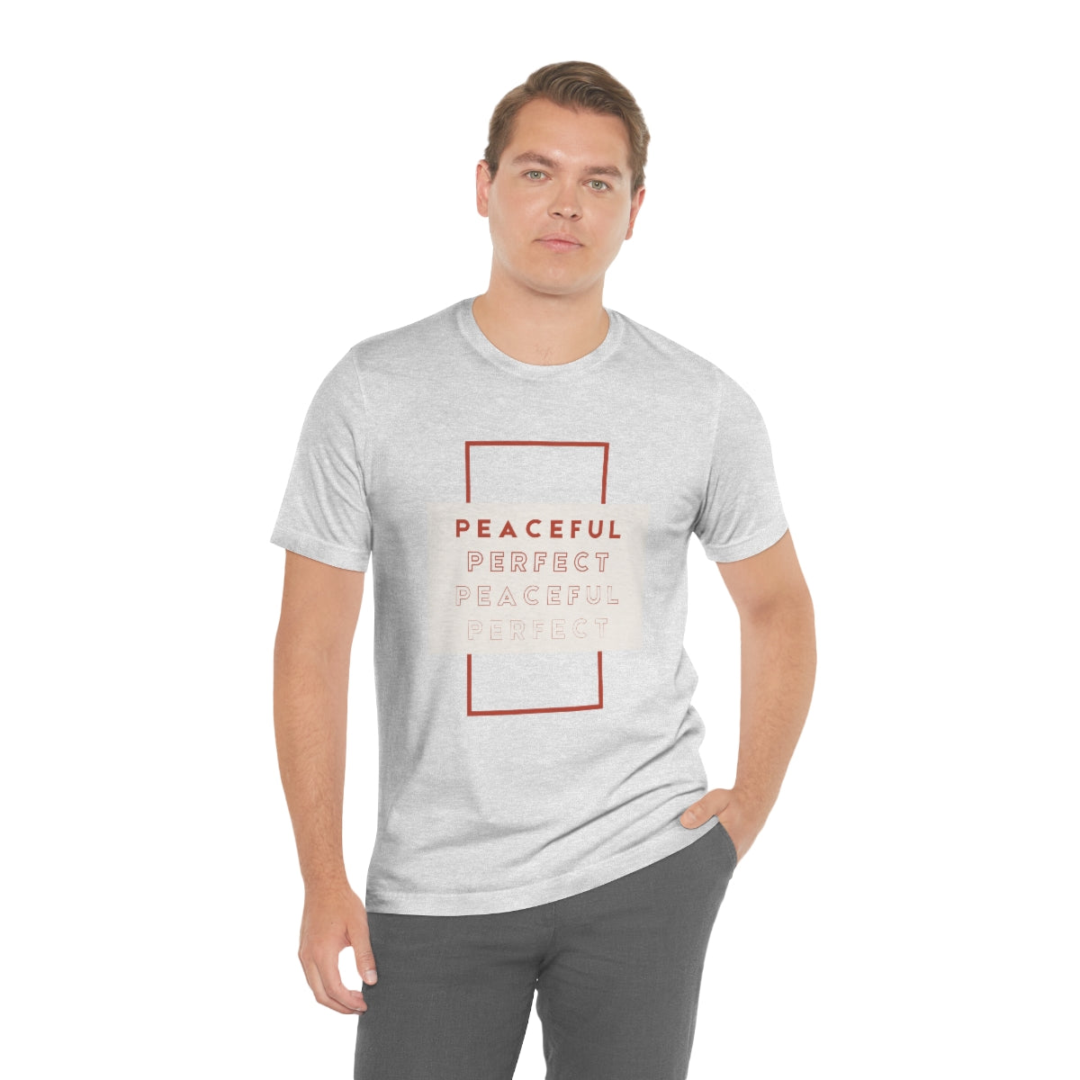 Peaceful/Perfect Jersey Short Sleeve Tee