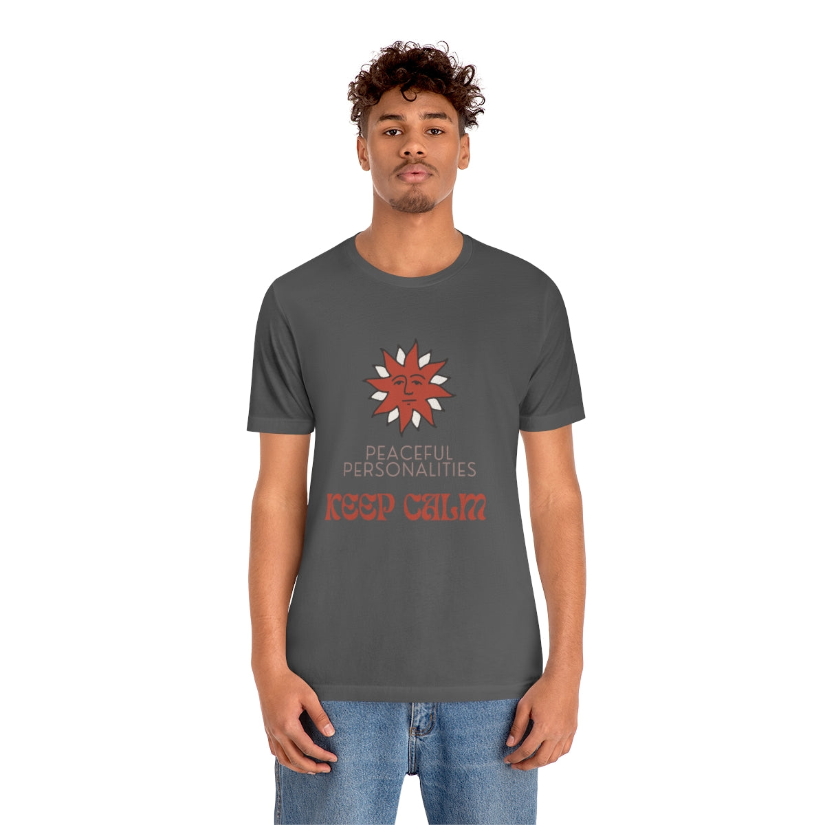 Keep Calm Jersey Short Sleeve Tee