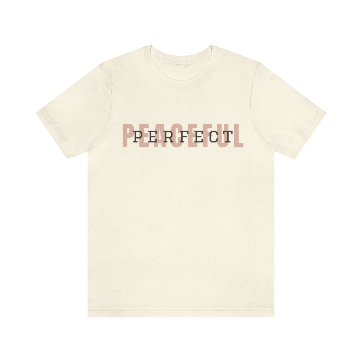 Peaceful/Perfect Logo T-shirt
