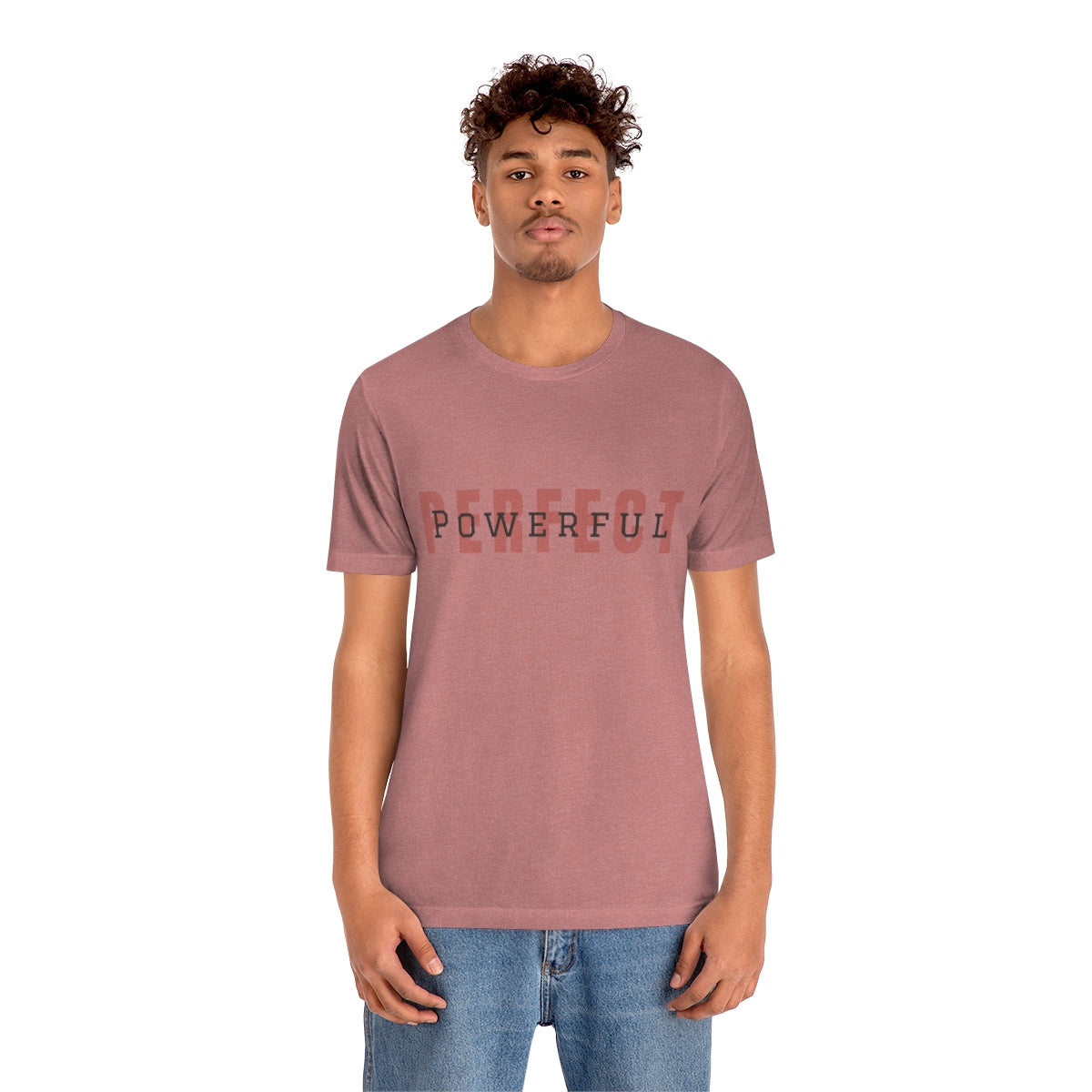 Perfect/Powerful Logo Jersey Short Sleeve Tee