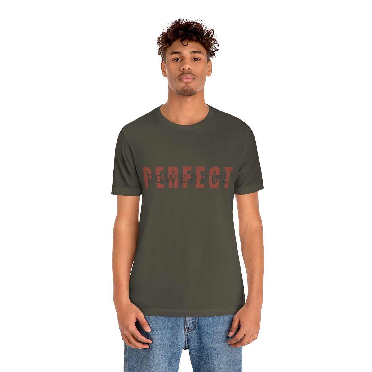 Perfect/Powerful Logo Jersey Short Sleeve Tee