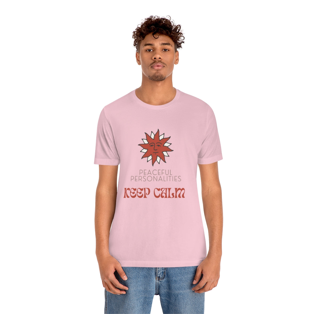 Keep Calm Jersey Short Sleeve Tee